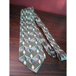 American Outpost 100%‎ Silk Made in the USA Men's Neck Tie